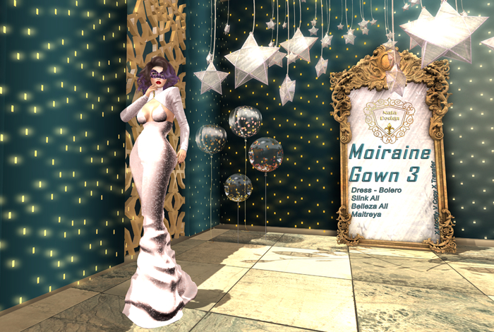 Nala Design - Moiraine Gown Outfit 3 - Mesh Bodies