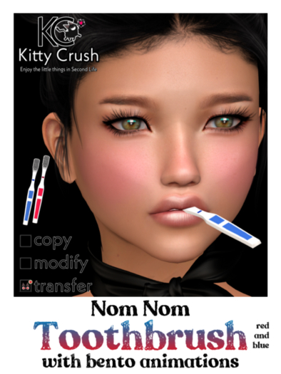 Kitty Crush - nom nom Toothbrush (2)