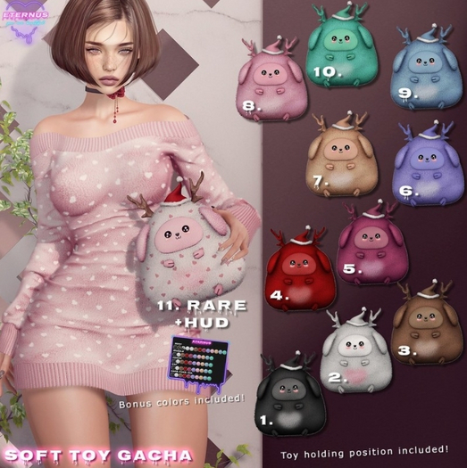 11. Eternus Soft Toy RARE
