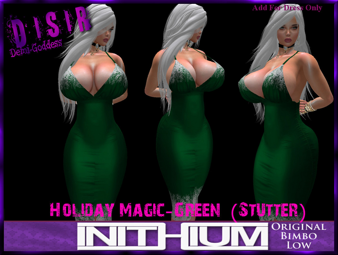 ~Disir DG~Holiday Magic-Green (Stutter)  (BOXED)