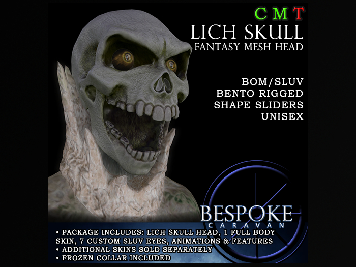 BeSpoke - Lich Skull - Head 