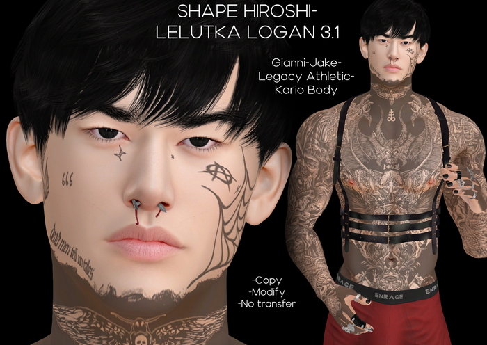 SHAPE HIROSHI-LELUTKA LOGAN 3.1