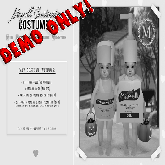 {m} Mapell Costume Set DEMO
