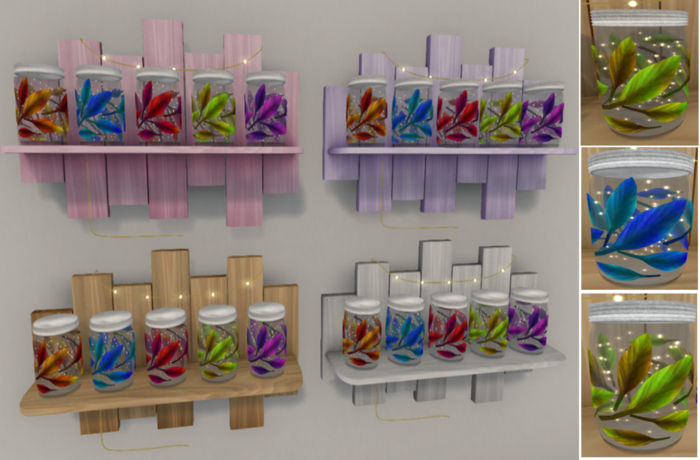 BOX-SHELF VASE LIGHT