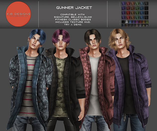 KiB Designs - Gunner Jacket DEMO