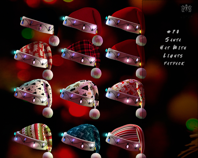 Santa Hat With Lights FATPACK !!PROMO  