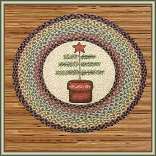 WDM Braided Christmas Rug 1