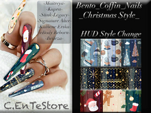 _C.EnTeStore_COFFIN NAILS_Christmas Style_Christmas Special Price_
