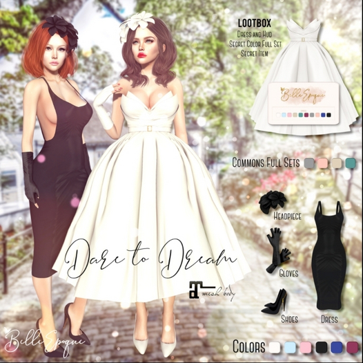 Belle Epoque { Dare To Dream } Beige Set