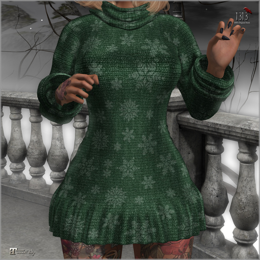 (*<*) 1313 Let It Snow - Green