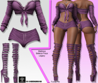 **FUNNY PIE PINK RISQUE STYLE COMPLET OUTFIT** (WEAR)