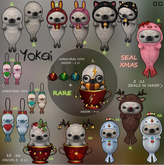 13.YOKAI - Seal Xmas  - Christmas Dessert Seal