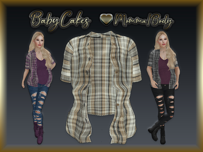 *BabyCakes - Aadi - Flannel Blouse - LoveMomma - 1 (Wear Me)