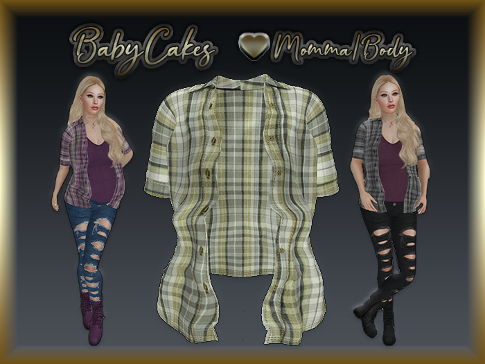 *BabyCakes - Aadi - Flannel Blouse - LoveMomma - 2 (Wear Me)