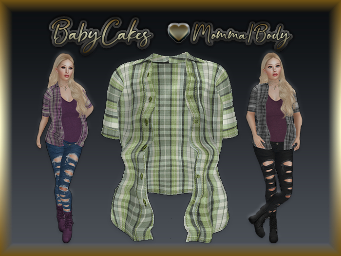 *BabyCakes - Aadi - Flannel Blouse - LoveMomma - 3 (Wear Me)