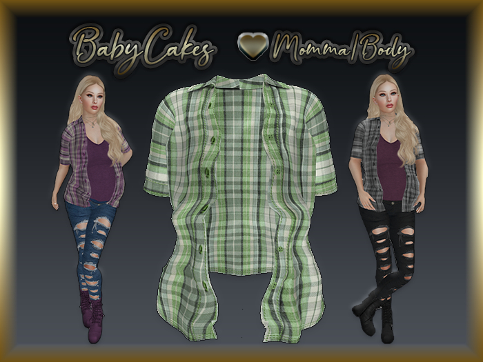 *BabyCakes - Aadi - Flannel Blouse - LoveMomma - 4 (Wear Me)