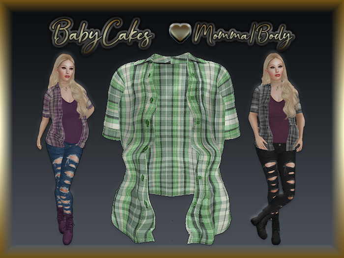 *BabyCakes - Aadi - Flannel Blouse - LoveMomma - 5 (Wear Me)