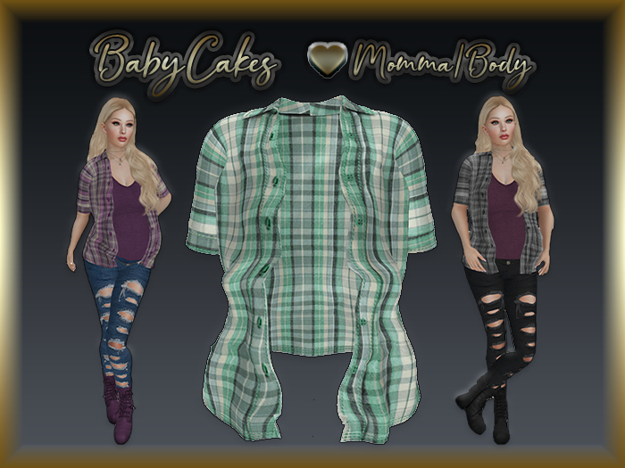 *BabyCakes - Aadi - Flannel Blouse - LoveMomma - 7 (Wear Me)