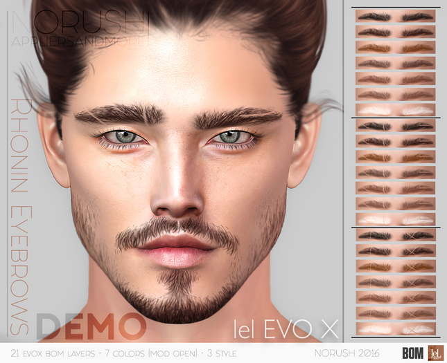 [NoRush] DEMO Rhonin Eyebrows (EvoX)