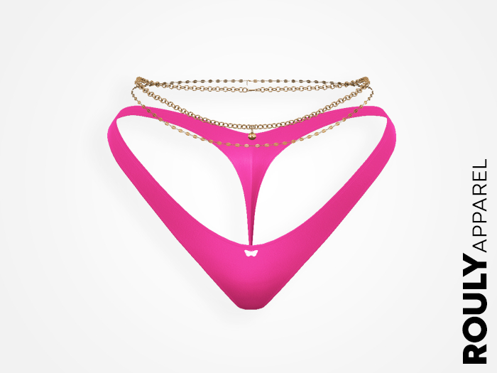 ROULY :: "Noche Fuera" Panties + Tresure Chains - Magenta