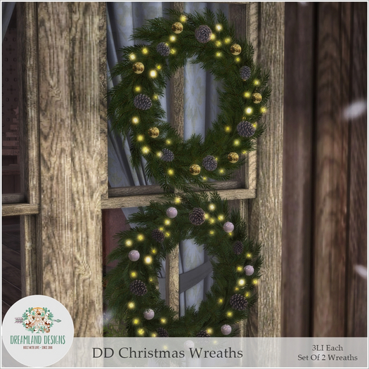 DD Christmas Wreaths/ADD