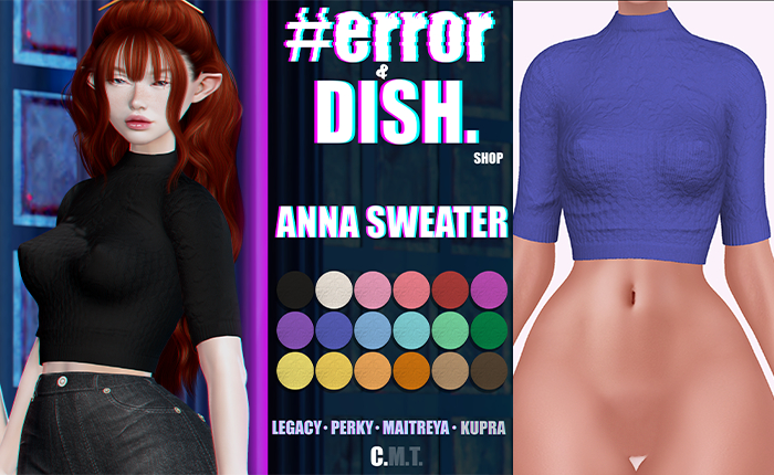 #error - anna sweater - blue