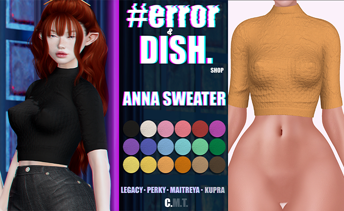 #error - anna sweater - orange
