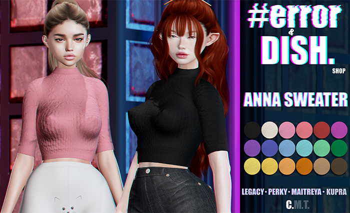 #error - anna sweater - #fatpack