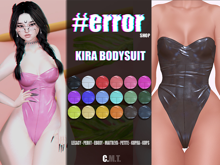 DISH. & #error - kira bodysuit - choco