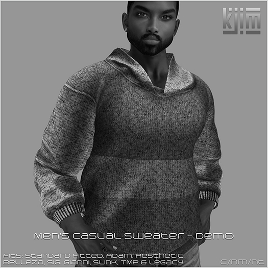 KJIm: Men's Casual Sweater Demo