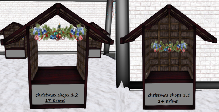 DFS christmas shops   x2