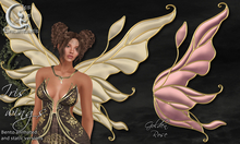 *LE* Iris Wings Gold Rose