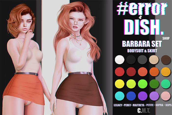 DISH. & #error - barbara set - fatpack
