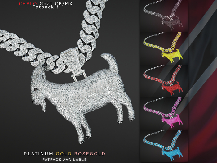 Chalo.Goat CB/MX Plat /Y-Gold Fatpack!!