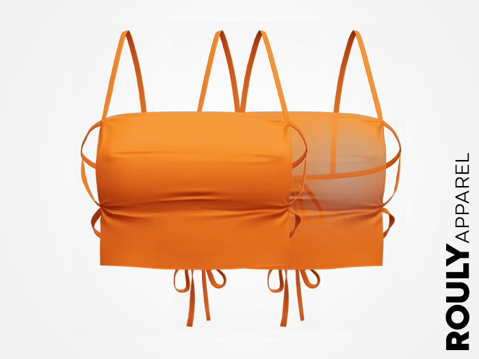 ROULY :: KISSnTELL Top - Orange