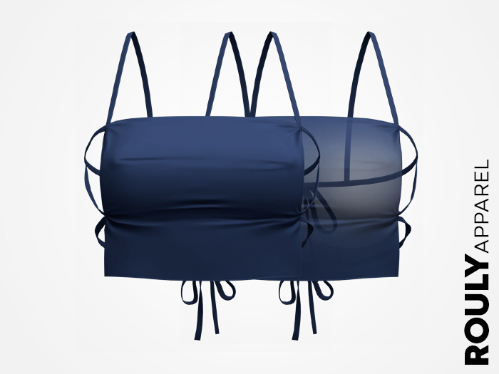 ROULY :: KISSnTELL Top - Navy