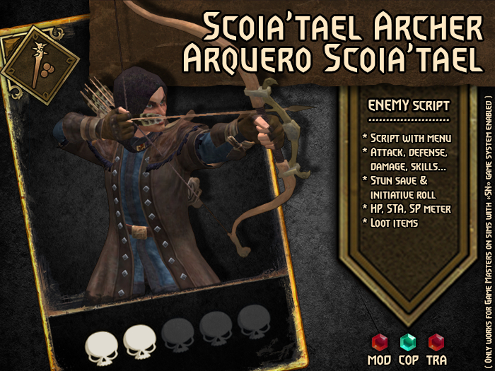 [SN] Scoia'tael Archer script