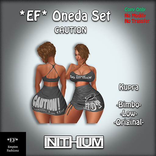 *EF* Oneda Kupra Set - CAUTION (ADD)