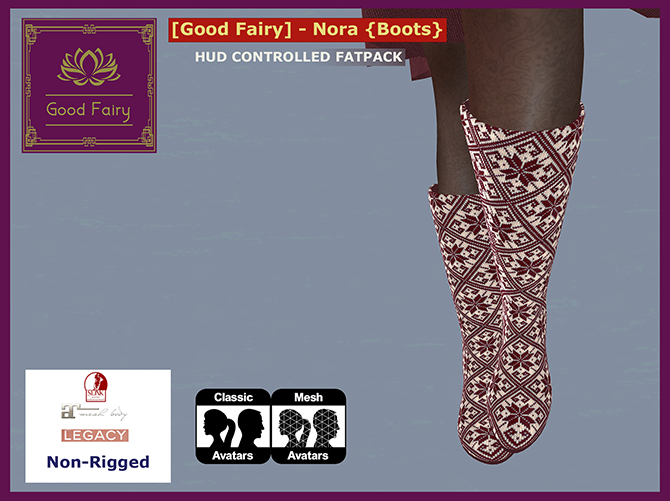 [Good Fairy] - Nora {Boots} *FATPACK*