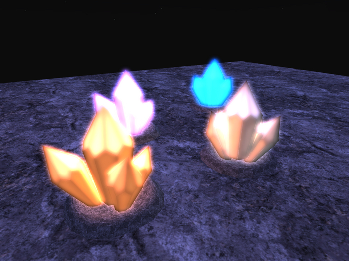 ~ Mystical Dragons ~ - Element Crystal Decor