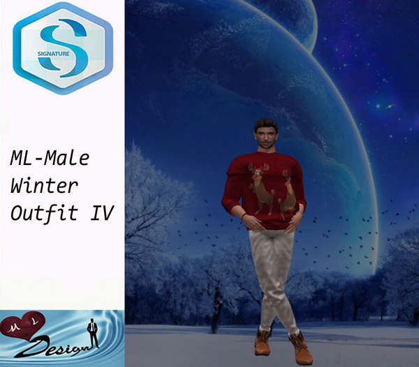 ML-Male Winter Outfit IV - DEMO