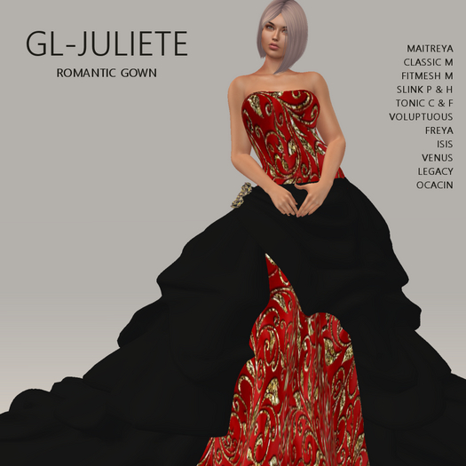 G.L.-Juliete-RedGold Black 