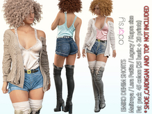 adorsy - Emiko Denim Shorts Fatpack - Maitreya/Legacy/Kupra