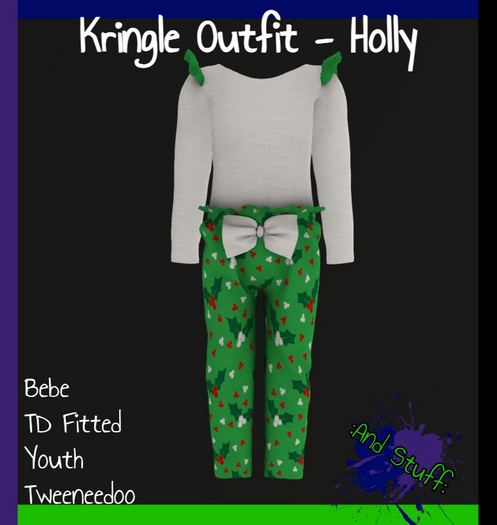 :And Stuff: Kringle Outfit - Holly