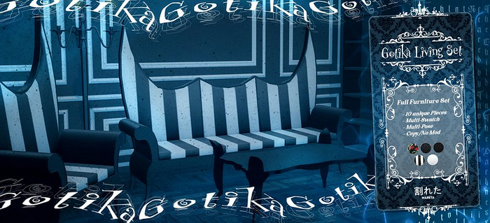 .WARETA. Gotika Furniture Set - Candelabra (Add Me!)