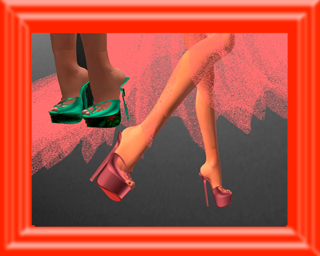 FOOTWEAR 12+25 TEMPTATION KORAL+CRAZY SPRUCE