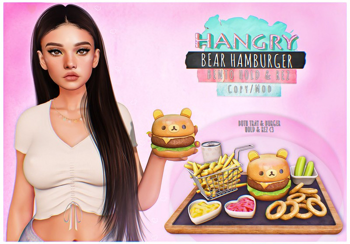 Hangry - Bear Hamburger