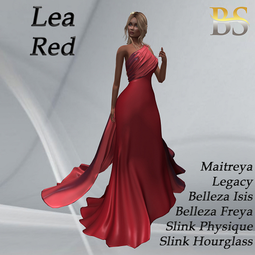 BS-Lea Dress Red