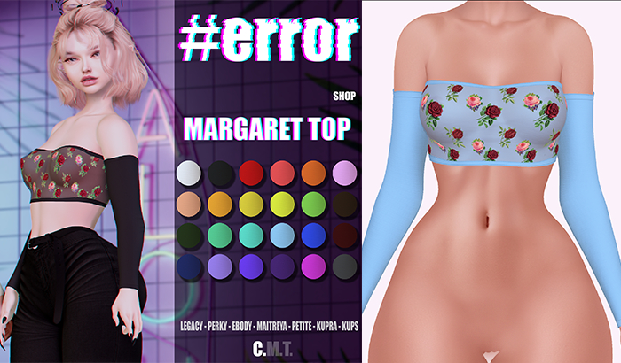 DISH. & #error - margaret top - cloud