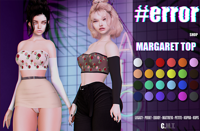 DISH. & #error - margaret top - #fatpack